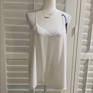 Bright white High Low tunic!